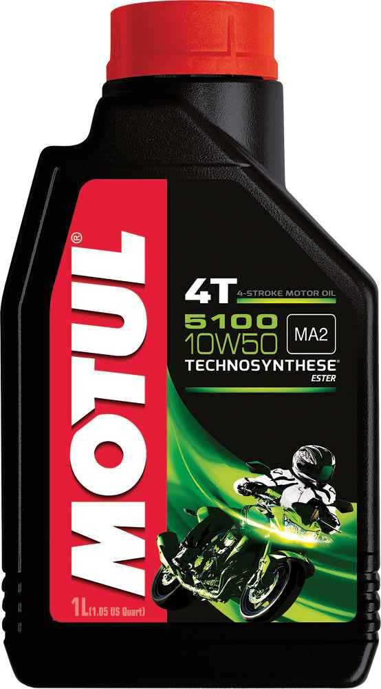 MOTUL, 104074 Motul 5100 Ester/Synthetic Engine Oil 10W50 Liter