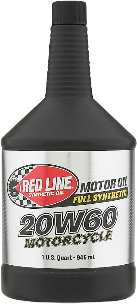 Red Line, 12604 Red Line 4T Motor Oil 20W-60 1Qt