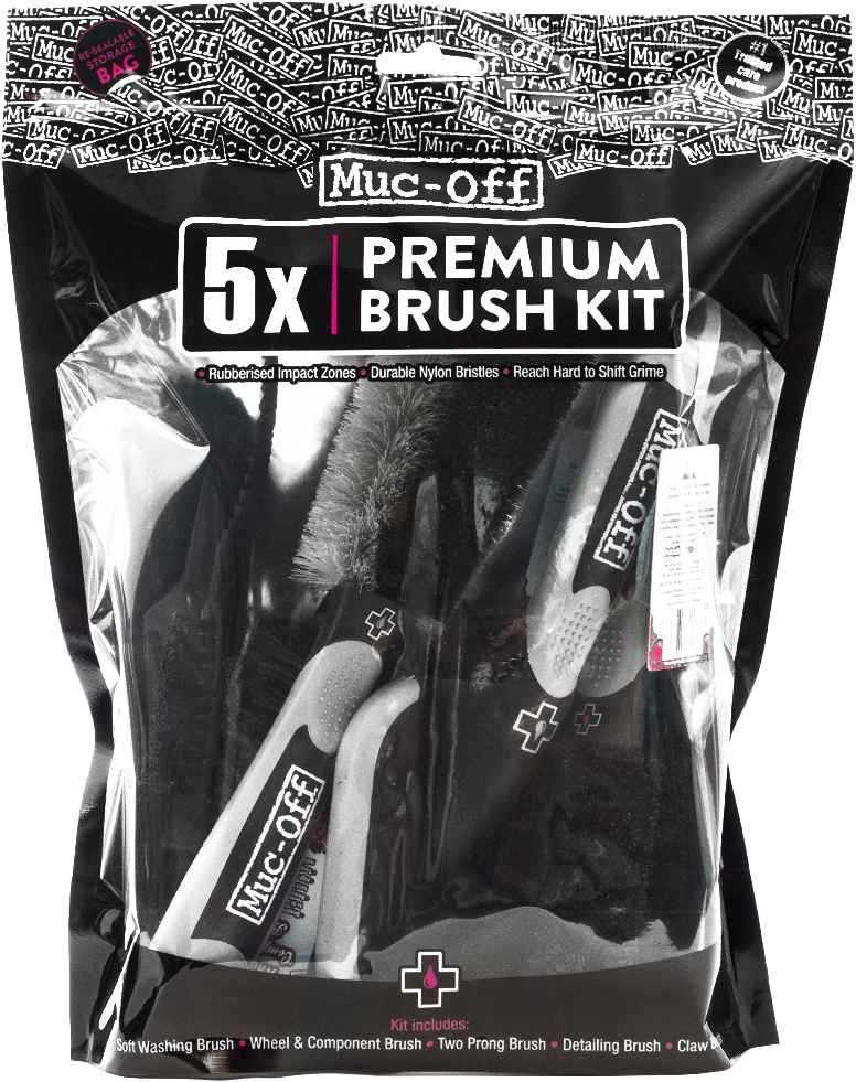 MUC-OFF, 206 Muc-Off 5 X Brush Set