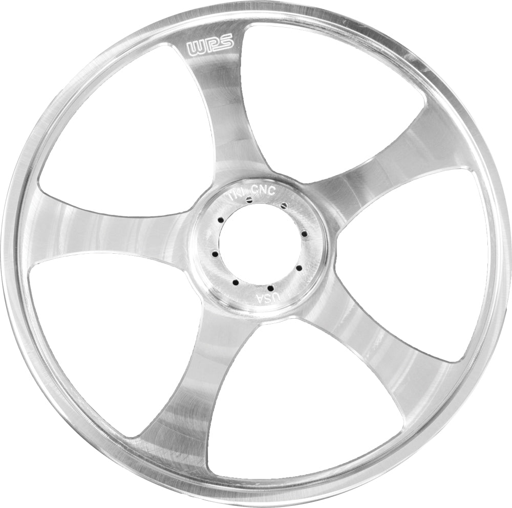 TKI, 404-4001-01 5 Spoke Billet Wheel Natural 8"