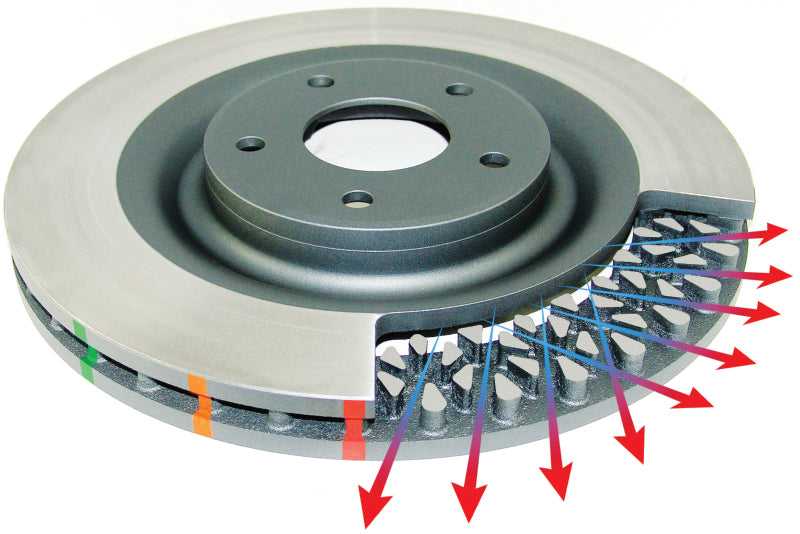 DBA, 42164XS DBA 15-20 Ford Mustang GT (w/352mm Frt Rotor w/o Perf Pkg) Front 4000 Series Drilled & Slotted Rotor