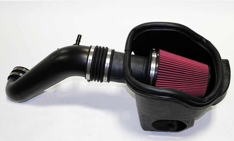 Roush, 421980 Roush Performance/ Kovington Cold Air Intake Black Tube