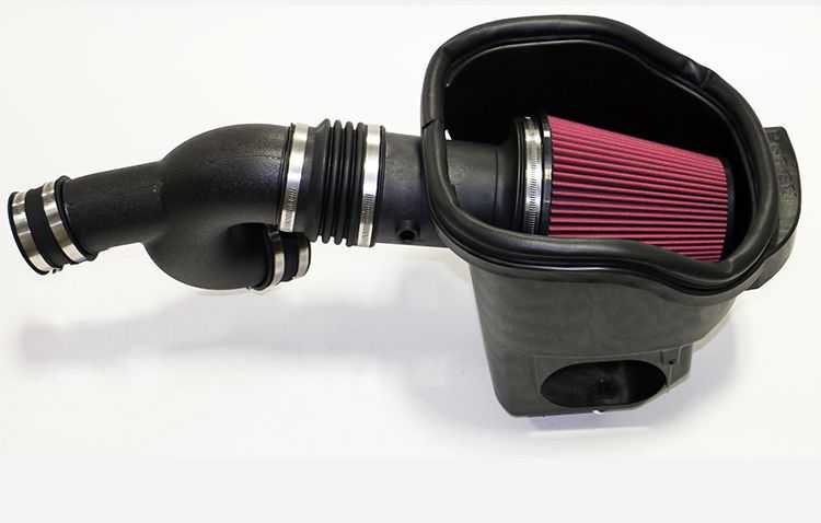 Roush, 421981 Roush Performance/ Kovington Cold Air Intake Black Tube