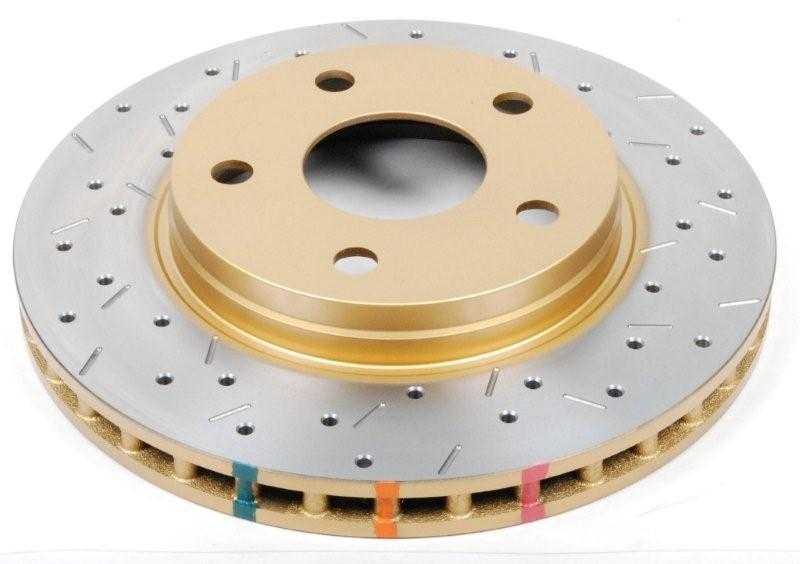 DBA, 42536XS DBA 07-18 Jeep Wrangler (302mm Front Rotor) Front 4000 Series Drilled & Slotted Rotor