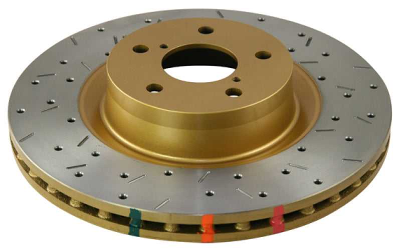 DBA, 42630XS DBA 07-18 Jeep Wrangler (w/332mm Front Rotor) Front 4000 Series Drilled & Slotted Rotor