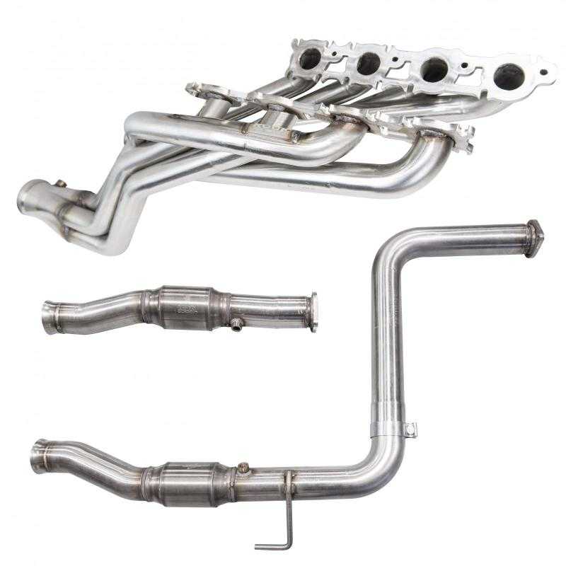 Kooks Headers, 4311H420 Kooks 07+ Toyota Tundra 1-7/8in x 3in Stainless Steel Long Tube Headers w/ 3in OEM Catted Connection