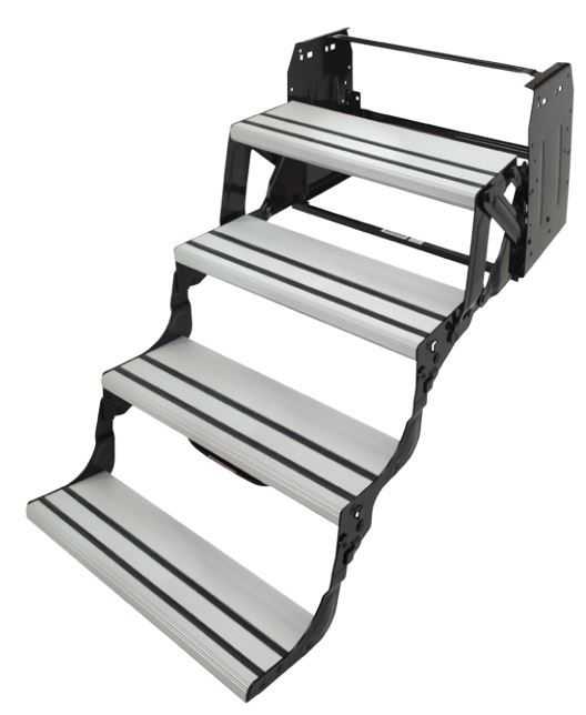 Lippert, 432698 Lippert Components Entry Step 4 Manual Folding Step