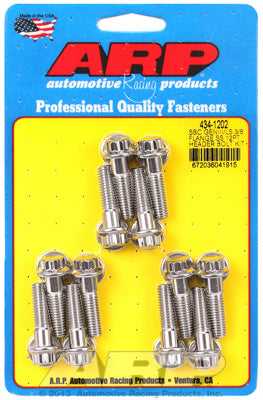 ARP Fasteners, 434-1202 ARP Fasteners Exhaust Header Bolt For Use With Chevy LS V8