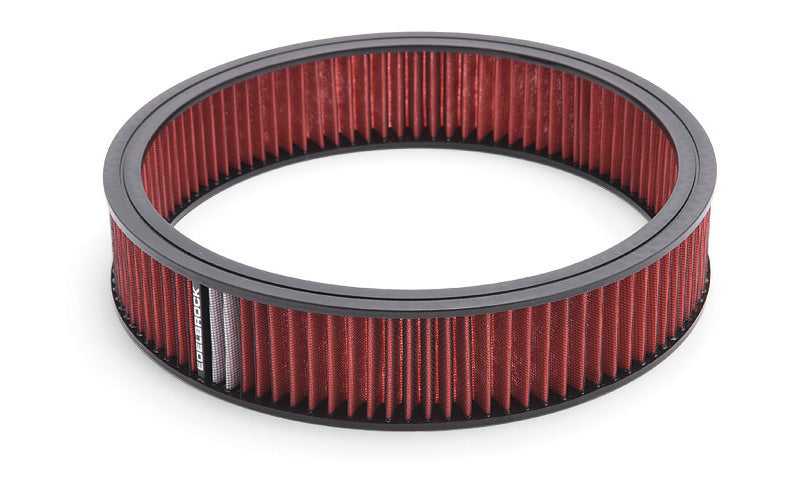 Edelbrock, 43666 Edelbrock Air Filter 14 Inch Diameter x 3 Inch Tall