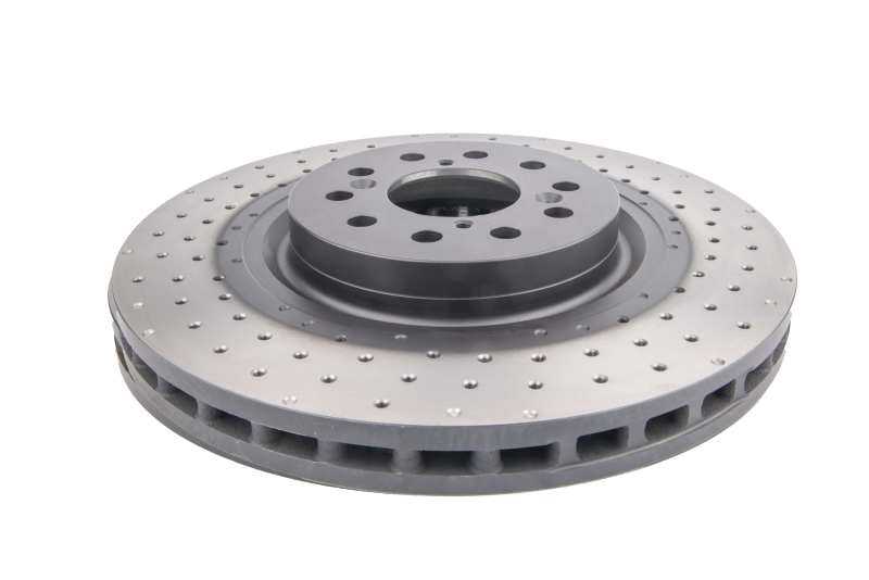 DBA, 43700XD DBA 17-20 Honda Civic Type R Hatch Front 4000 Series Cross Drilled Rotor