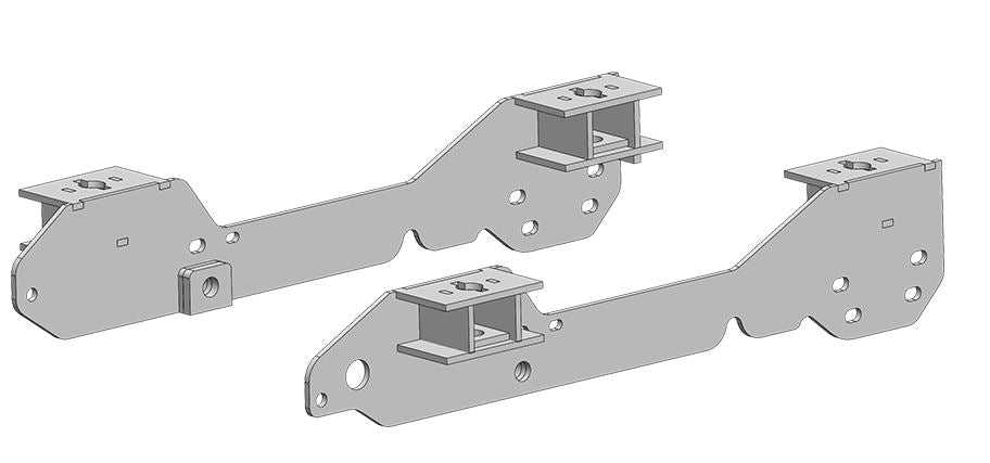 Pullrite, 4428 PullRite Fifth Wheel Trailer Hitch Mount Kit Use With SuperGlide