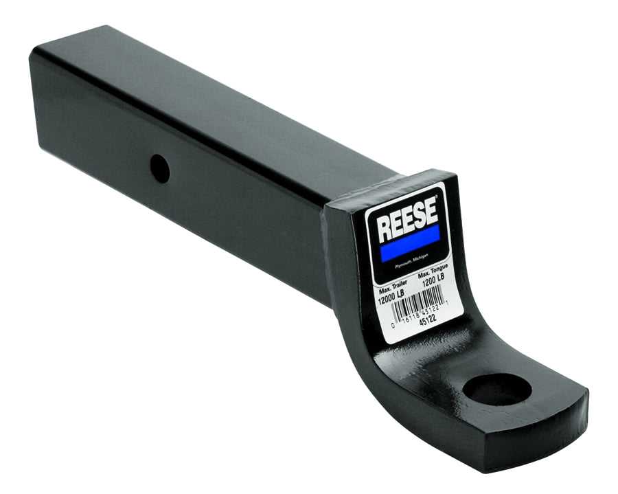 Reese, 45122 Reese Trailer Hitch Ball Mount Class V