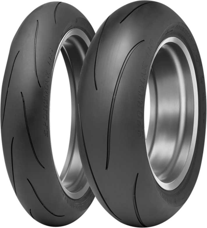 DUNLOP, 45247185 Dunlop Tire Sportmax Q5 Rear 180/55Zr17 (73W) Tl