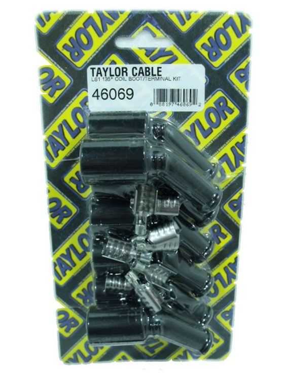 Taylor Cable, 46069 Taylor Cable Spark Plug Boot 8 Millimeter Wire Size