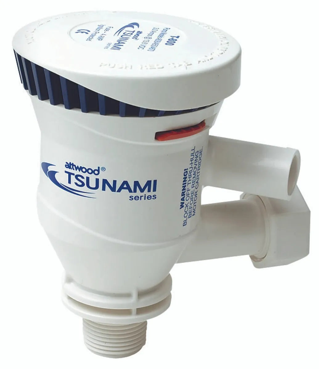 Attwood Marine, 4670-7 Attwood Marine Tsunami Dual 1.5' Outlet