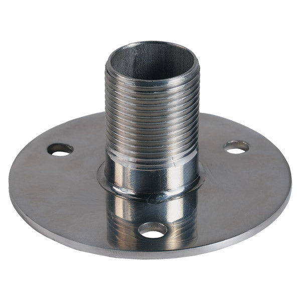 Shakespeare, 4710 Shakespeare 1' High Stainless Flange Mount