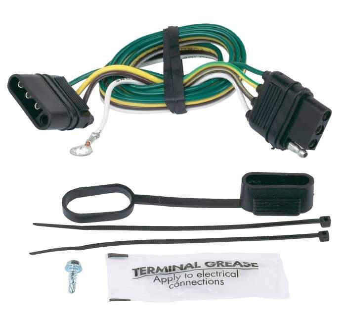 Hopkins MFG, 47105 Hopkins MFG Trailer Wiring Connector 4 Wire Flat