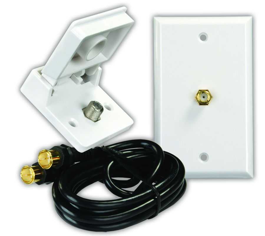 JR Products, 47815 JR Products TV Service Kit Use With F-Style Coax Connection And