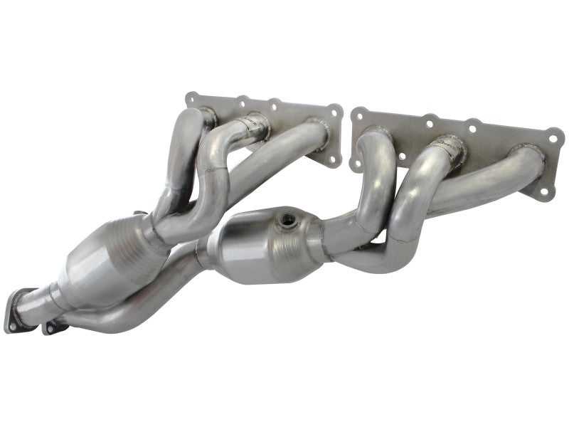 aFe, 48-36307-1 aFe 08-13 BMW 128i (E82/88) L6 3.0L Twisted Steel 304 Stainless Steel Long Tube Header w/ Cat