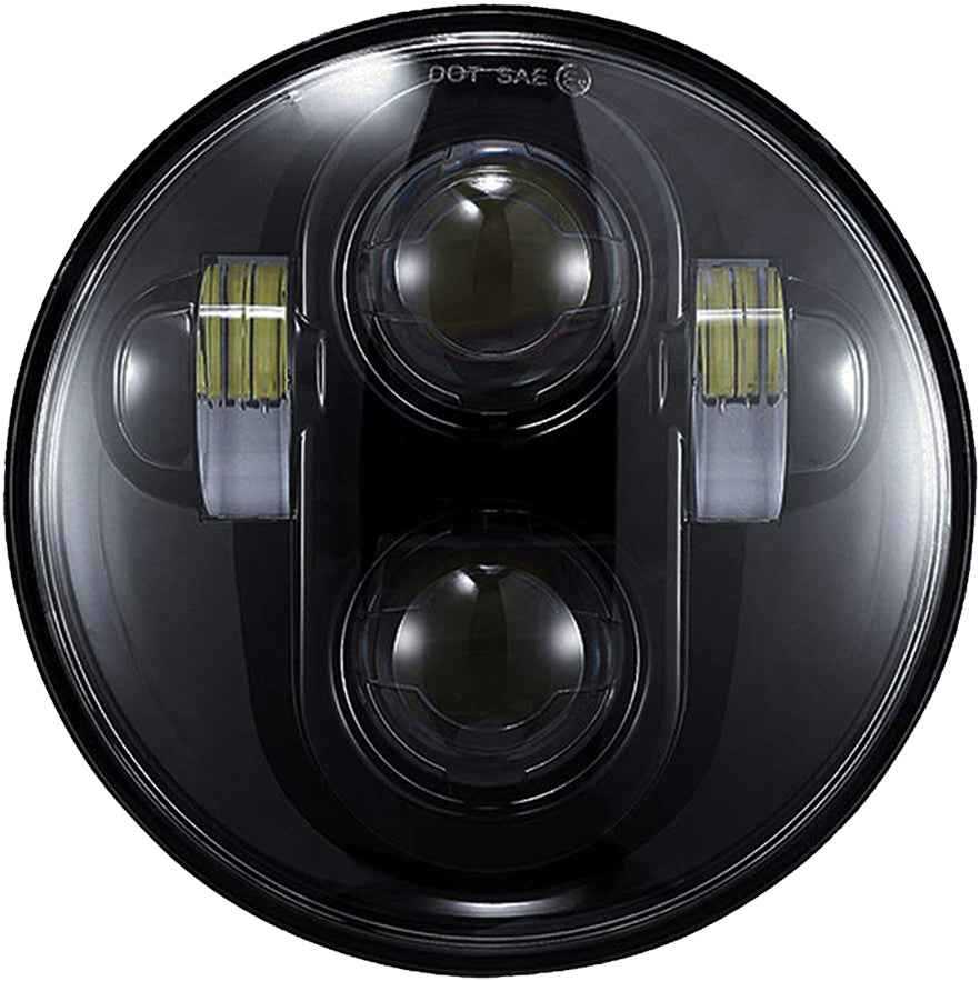 PATHFINDER, 5 3/4" Led Headlight Black High Definition