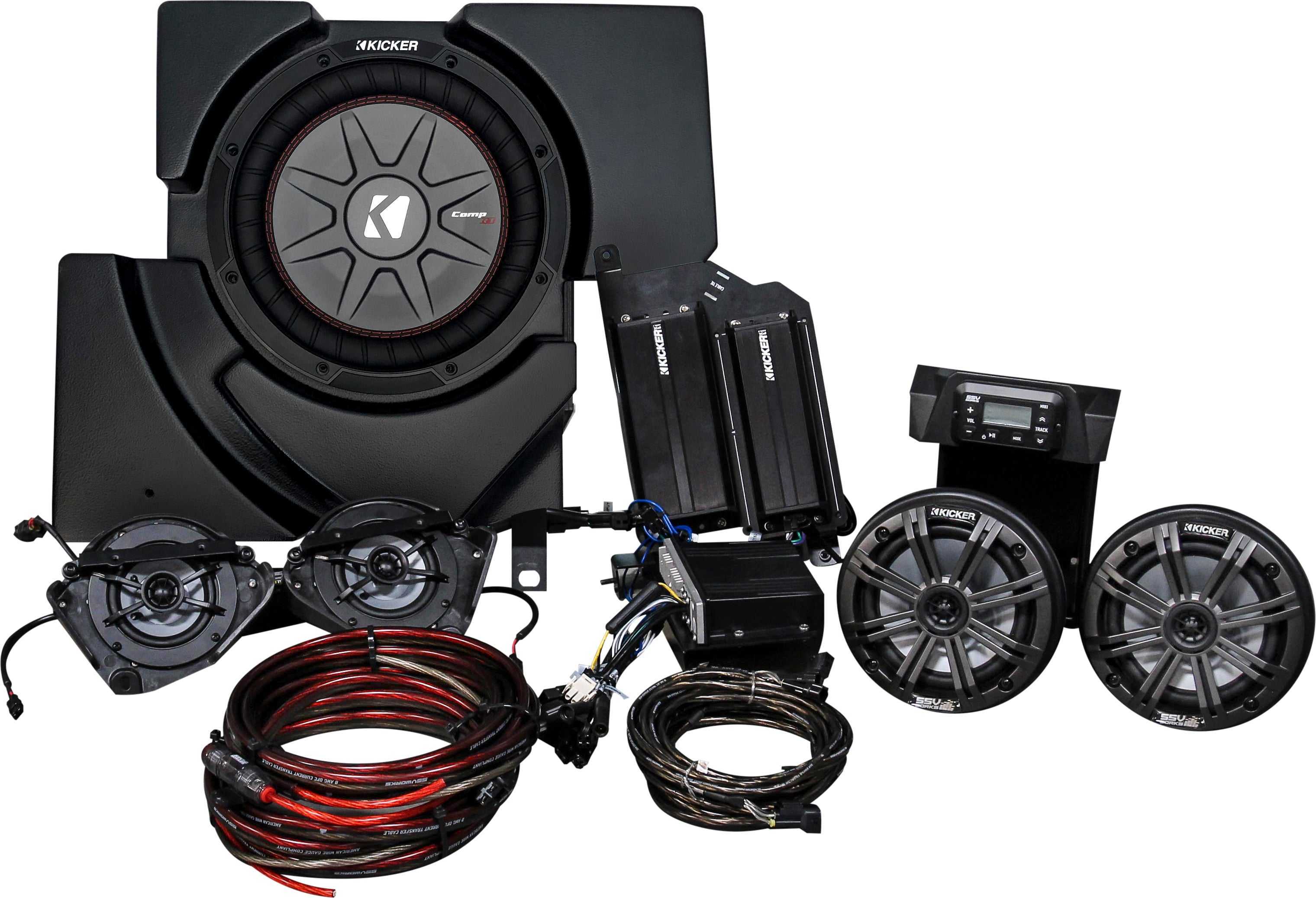 SSV WORKS, 5 Speaker Kit Can Am X3 Kicker