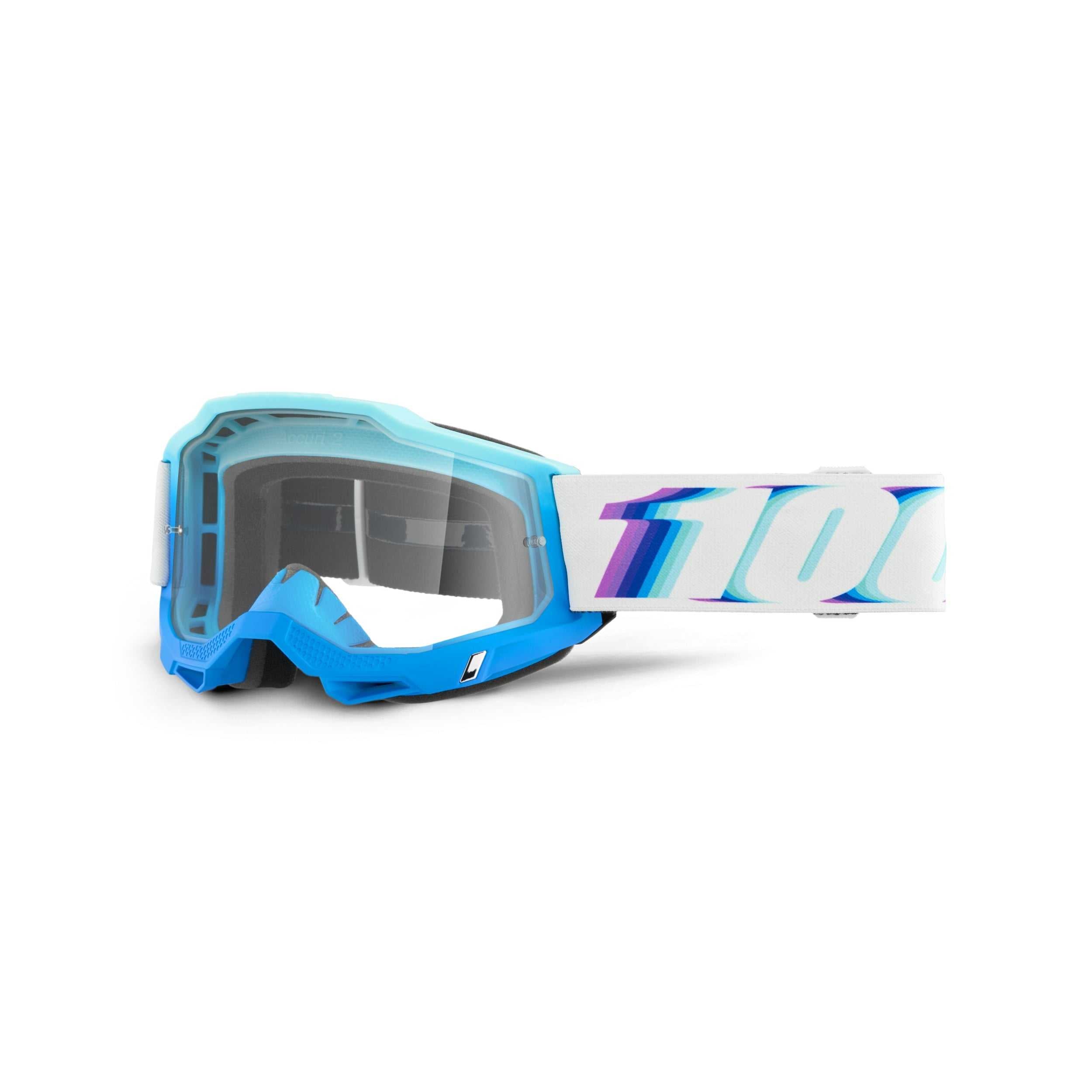 100%, 50013-00029 Accuri 2 Goggle Stamino Clear Lens