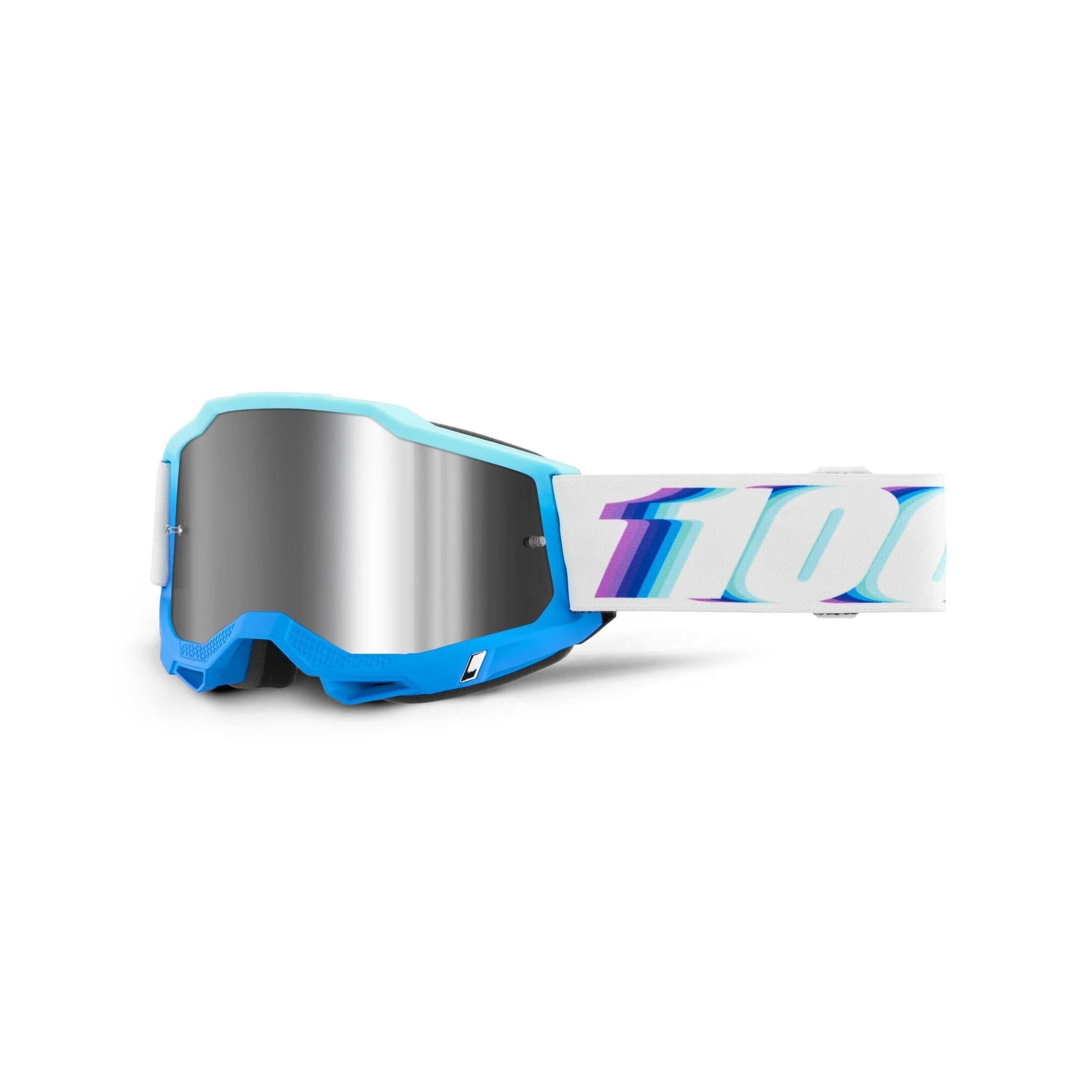 100%, 50014-00029 100% Accuri 2 Goggle Stamino Mirror Silver Flash Le