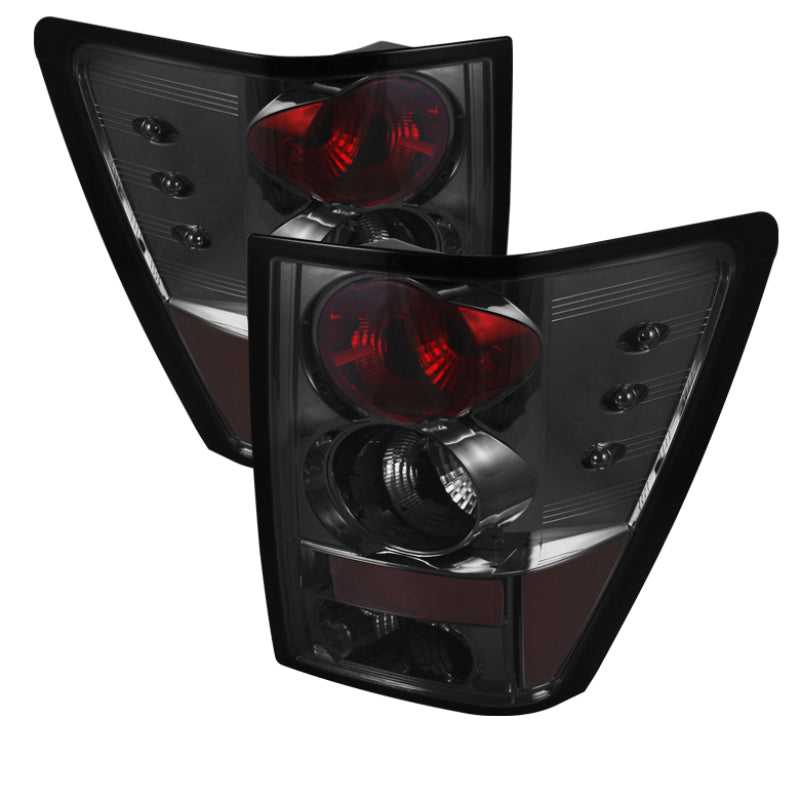 SPYDER, 5005564 Spyder Jeep Grand Cherokee 05-06 Euro Style Tail Lights Smoke ALT-YD-JGC05-SM