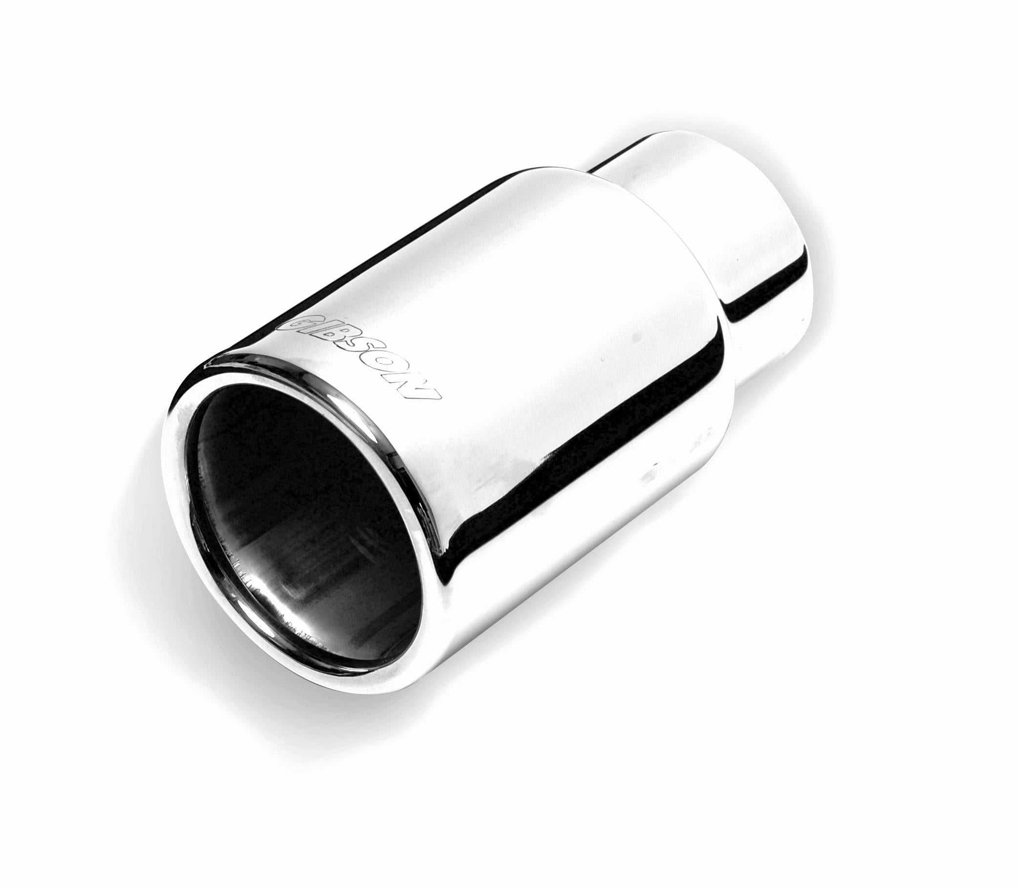 Gibson Exhaust, 500632 Gibson Exhaust Exhaust Tail Pipe Tip 2-1/2 Inch Inlet