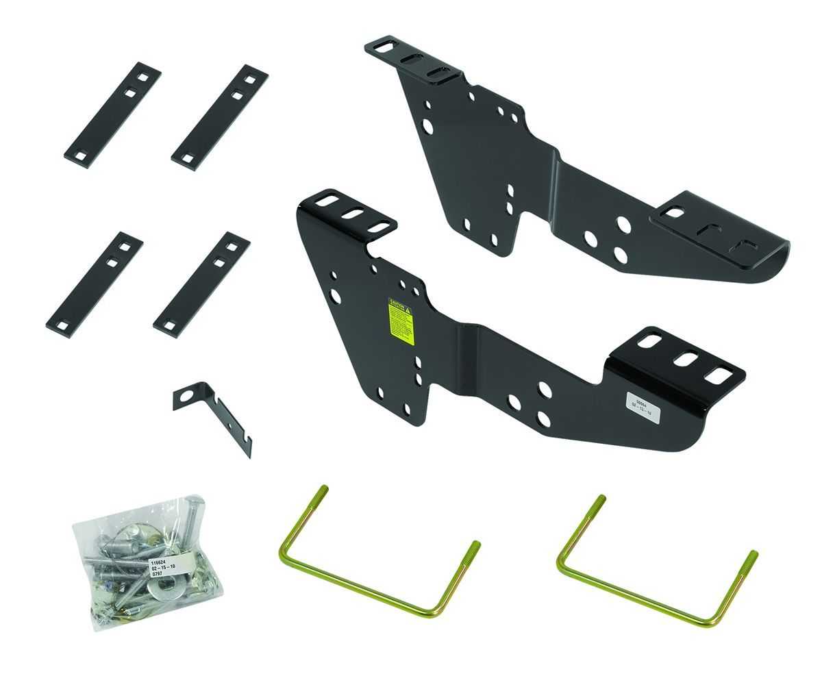 Reese, 50064 Reese Fifth Wheel Trailer Hitch Mount Kit 2 Brackets