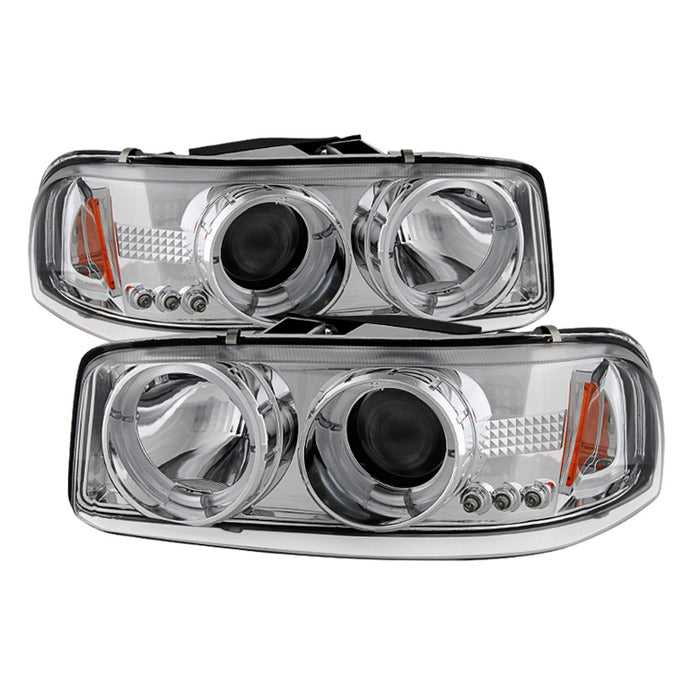 Spyder Automotive, 5009364 Spyder Automotive Headlight Assembly Projector Beam With LED