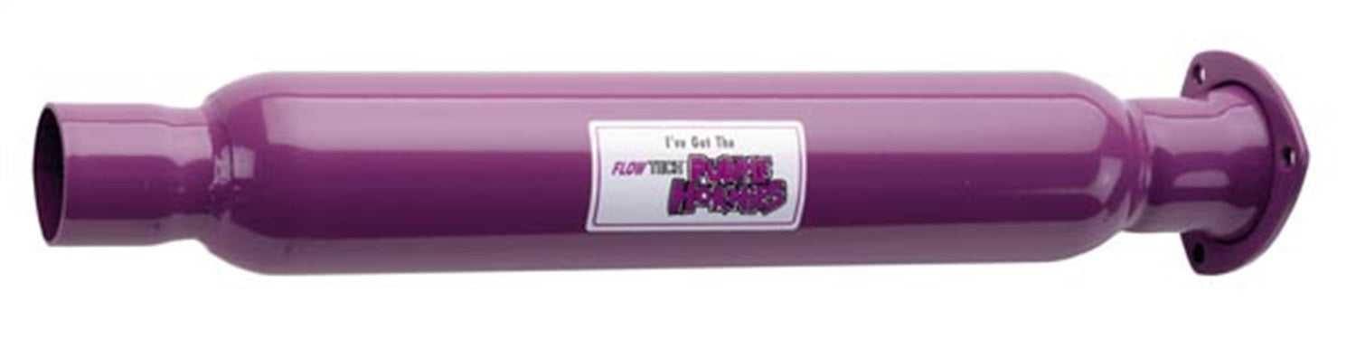 Flow Tech, 50230FLT Flowtech Muff - Purple Hornie 3"X 3 Hole